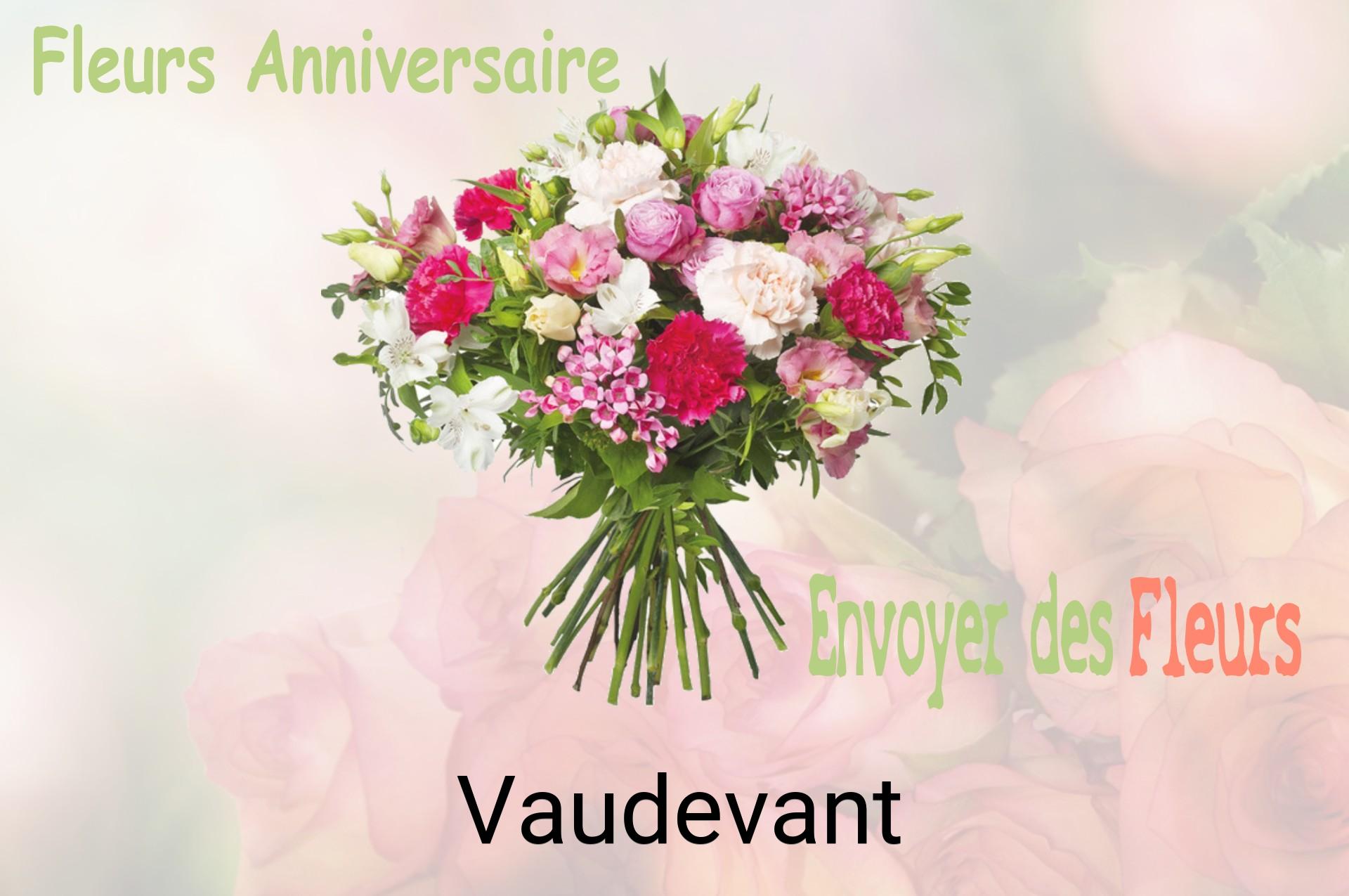 Bouquet de fleurs d’anniversaire livré à Vaudevant